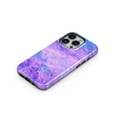 thumbnail image 3 of DesignSkinz Scratch-Resistant Hard Slim Case Compatible with iPhone 16 Plus (Compatible with MagSafe) - Violet and Blue Abstract Clouds, 3 of 9