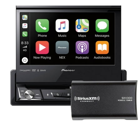 New Pioneer AVH-3500NEX 7" Single-DIN DVD Receiver   SiriusXM Tuner