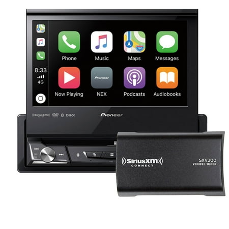 New Pioneer AVH-3500NEX 7" 1-DIN Multimedia DVD Receiver with Satellite Radio Tuner