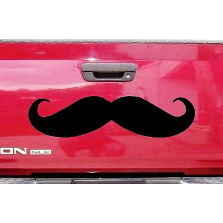 Mustache for Car ~ Auto, Wall or Window Decal 8