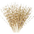 thumbnail image 4 of Artificial Glitter Berry Stem Ornaments,Bexikou 17Inch Christmas Artificial Berry Twig Glitter Sticks,Decorative Glitter Sticks for Christmas Tree, Small Vase, Holiday, Wedding, Party(Gold, 24), 4 of 6