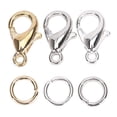 thumbnail image 3 of Necklace Connector Ring,5mm Alloy Jump Rings Lobster Clasp Jewelry Findings Box Future-Proof Design, 3 of 13