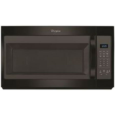 WHIRLPOOL 1.7 CU. FT. OVER-THE-RANGE, COMBINATION MICROWAVE OVEN, BLACK, 1000 W