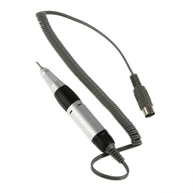 Pièce à Main de Perçage d'Ongles Électrique 4 Couleurs Poignée de Perceuse d'Art d'Ongles Électrique Pièce à Main Manucure Pédicure Outils Accessoires