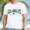 White, variant on Men's T-Shirts California Los Angeles EST. 1989 Palm Tree Graphic Print Short Sleeve Tee Casual Unisex Top for Men Sizes S-XXXL