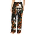 thumbnail image 3 of Michael Myers Women's Pajama Pants, Comfy All Over Print Lounge Pants Casual Sleepwear with Pockets & Drawstring, 3 of 8