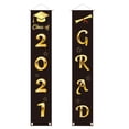 thumbnail image 1 of 1 Paire Graduation Fête Couplets Porte Rideau Porte Bannière Graduation Décorations, 1 of 8