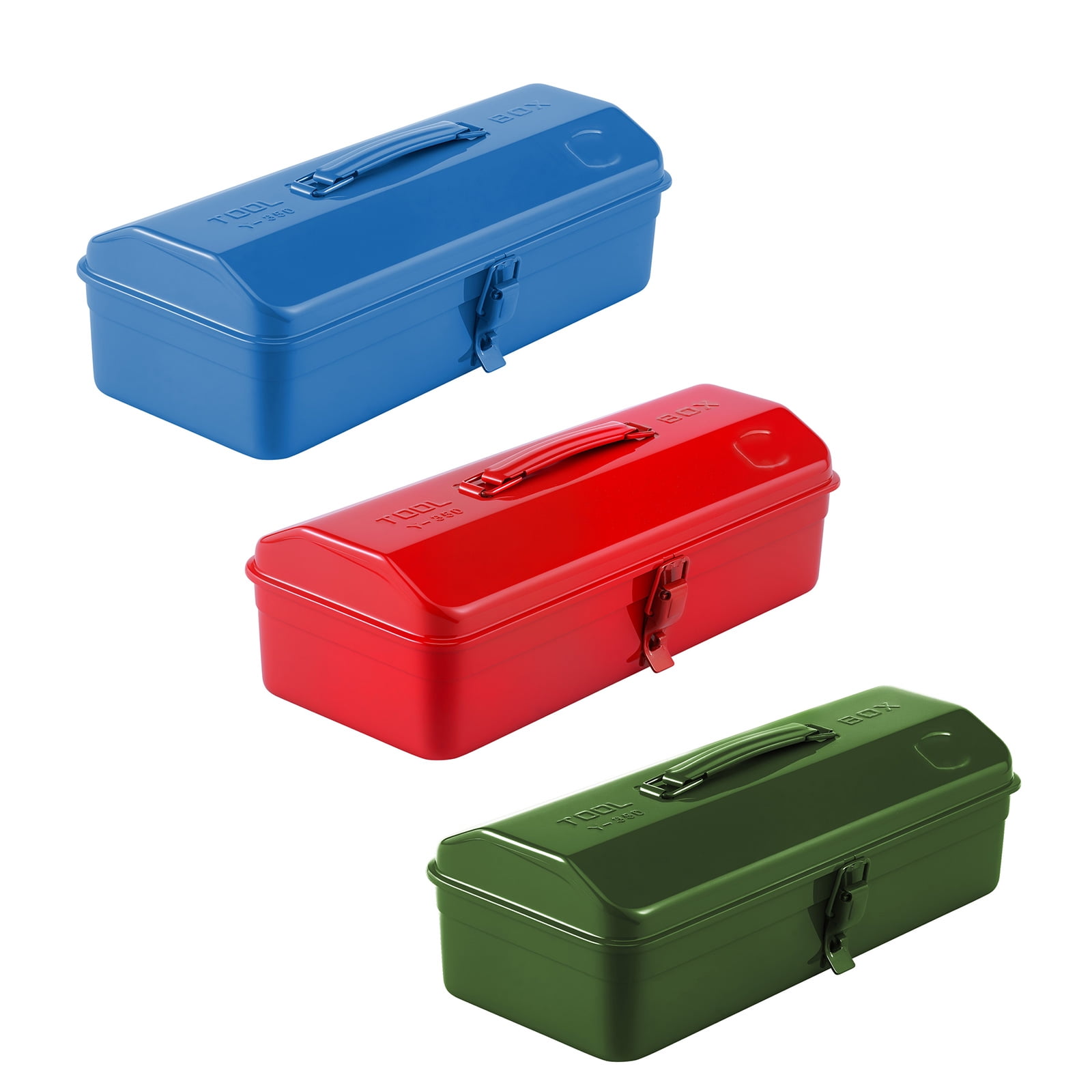 Metal Tool Organizers Box Secure Locking Systems Multi Compartment Storage For DIYer Projects And Construction Sites