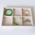 thumbnail image 4 of Bandejas de joyería de terciopelo Fernando Paquete de 2 Apilable, 4 of 8
