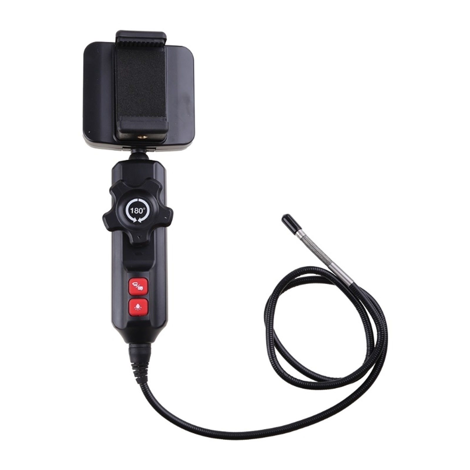 Multifunctional Steering Endoscope Camera Photo Taking Video Recording Rotation Auto Repair Inspection Tool for Measurement