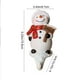 thumbnail image 3 of Christmas Snowman Hooks Decorative Resin Snowman Mini Ornament Gift Christmas Gift Boxes, 3 of 7