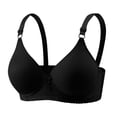 thumbnail image 2 of ZZwxWA Bras for Women Comfortable Wireless Push Up Bras Full Coverage Supportive Lift & Shape Everyday Bra, 2 of 5
