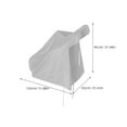 thumbnail image 2 of BESTYASH Raincoat Grey Cover Made of Oxford Fabric for , 1 Pack, 2 of 8