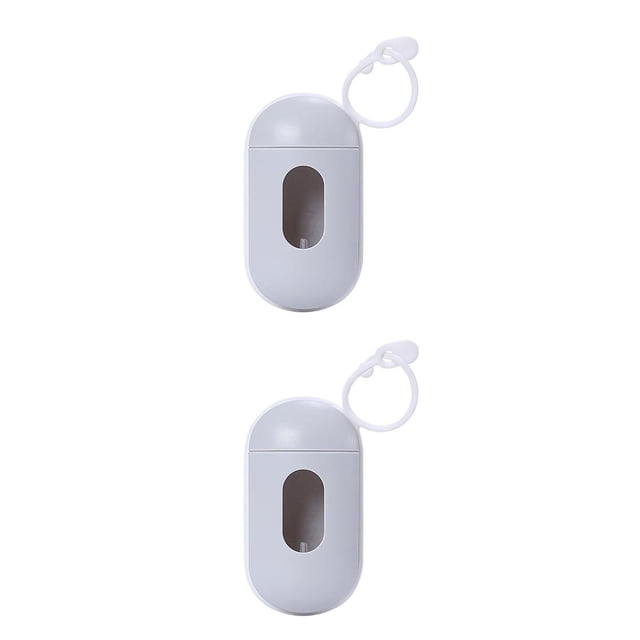 Greeniant Bolsa de basura para mascotas Dispensador Organizador Bolsas de basura Portador de limpieza Gris Type3 NO3 Greeniant CBP209830