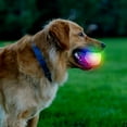 thumbnail image 5 of Nite Ize GlowStreak Wild LED Ball, Bouncy Motion Activated Light Up Dog Ball for High Energy Dogs, Disc-O, 5 of 9