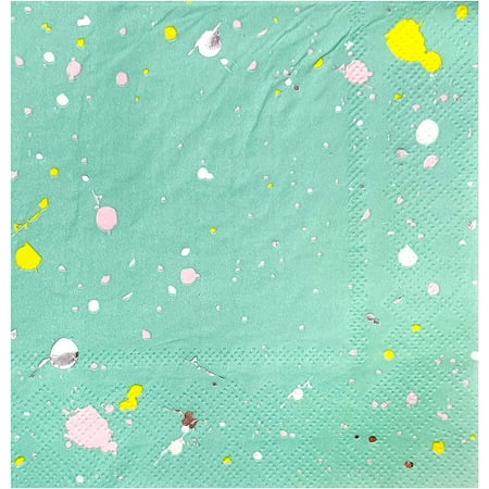 Pastel - Splatter Cocktail Paper Napkins (20 ct.)