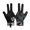 Gray, variant on Durable Fitness Accessories Left Hand Breathable Elasticity Snooker Glove 3 Fingers Glove Billiard Glove Spandex BLUE M