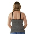 thumbnail image 2 of BRAVADO! DESIGNS Women's Seamless Classic Nursing Cami | Charcoal Heather | L, 2 of 4