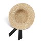 thumbnail image 3 of Sombreros de mujer de color sólido de moda lindo sombrero de sol con lazo sombrero de pescador sombrero de playa sombrero de poliéster para mujer, 3 of 5
