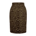 thumbnail image 6 of IROINNID Women's Skirt Fashion Leopard Sexy High Waist A-line Skirt Skirt Short Empire Waist Short Solid Color Skirt, 6 of 6