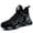 Black, variant on XQJ Steel Toe Boots For Men Work Safety Shoes Anti-smash Anti-puncture Indestructible Shoes Construction Working Boots Outdoor Security Boots Blue
