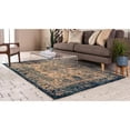 thumbnail image 5 of Unique Loom Indoor Rectangular Traditional Vintage Area Rugs Blue/Beige, 9' 0 x 12' 0, 5 of 6