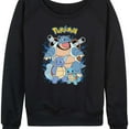 thumbnail image 3 of Pokémon - Squirtle Evolution - Women's Lightweight French Terry Long Sleeve Shirt, 3 of 5