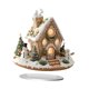 thumbnail image 4 of Casa de pueblo navideña 2D, decoración de escritorio, decoración de edificios, escena de nieve, casa, pueblo navideño para exhibición, 4 of 9