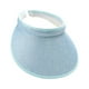 thumbnail image 1 of Minnieouse Sombreros para el sol Protección Clip-On Gorras Visera de lino Ajustable Grandes aleros Parte vacía Color sólido Regalo deportivo Sombreros azul claro Minnieouse AP010232-12, 1 of 6
