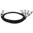 thumbnail image 4 of AddOn Arista Networks CAB-D-4Q-400G-2-5M Compatible TAA Compliant 400GBase-CU QSFP-DD 400G to 4xQSFP56 100G PAM-4 Direct Attach Cable Passive Twinax 2.5m, 4 of 8