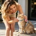 thumbnail image 3 of Cat Harness with Escape Adjustable Soft Cat Vest Suitable for Small and Medium Sized Cats, 3 of 6
