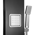 thumbnail image 3 of WAASOSCON Shower Panels for Bathroom Stainless Steel Shower Column Shower Panel System Tower Rainfall and Mist Head Rain Massage Shower Fixtures for Bathroom comfy, 3 of 10
