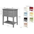 thumbnail image 3 of Franklin Accent Table with 2 Drawers, Yellow, 3 of 9