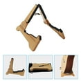 thumbnail image 2 of Miangastore Light Brown Guitar Display Stand with Foldable Design for Synthetic Material Durability and Portability 7.5 inches, 2 of 9