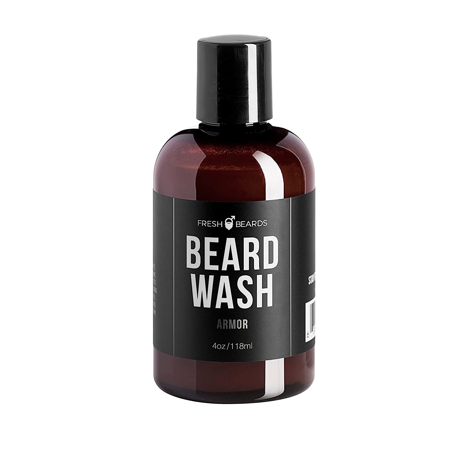 Fresh Beards Armor Beard Wash - Sandalwood, Bourbon, and Amber ...