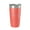 Coral, variant on Lake Billy Chinook Map Tumbler Travel Mug Insulated Laser Engraved Coffee Cup Oregon 20 oz Black