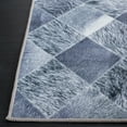 thumbnail image 3 of SAFAVIEH Faux Hide Dacre Diamond Runner Rug, Grey/Dark Grey, 2'6" x 8', 3 of 8