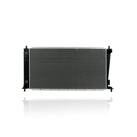 Radiator - Pacific Best Inc. Fit/For 2260 97-04 Ford Pickup 4.2/4.6/5.4L - Plastic Tank, Aluminum Core, 1-Row With Transmission Oil Cooler Adapter Fits select: 1997-2004 FORD F150
