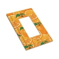 thumbnail image 3 of ZICANCN Outlet Covers Wall Plate, Oranges Sweet Tropical Fruit Light Switch Cover Decorative, Duplex Toggle Combo 1-Gang, 3 of 9