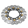 thumbnail image 1 of Motorcycle Front Brake Disc Rotor, Front Wheel Brake Disc Rotor, Stainless Steel, Aluminum Alloy, Fits Replacement for Pcx125, Pcx150, Pcx160 with Improved Design, Enhanced, 1 of 7