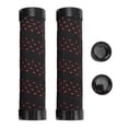 thumbnail image 2 of Cycle Handlebar Grip Set Anti Slip Cycle Handle Grip PU Comfortable Grip Set 22.2mm for Long Rides, 2 of 7