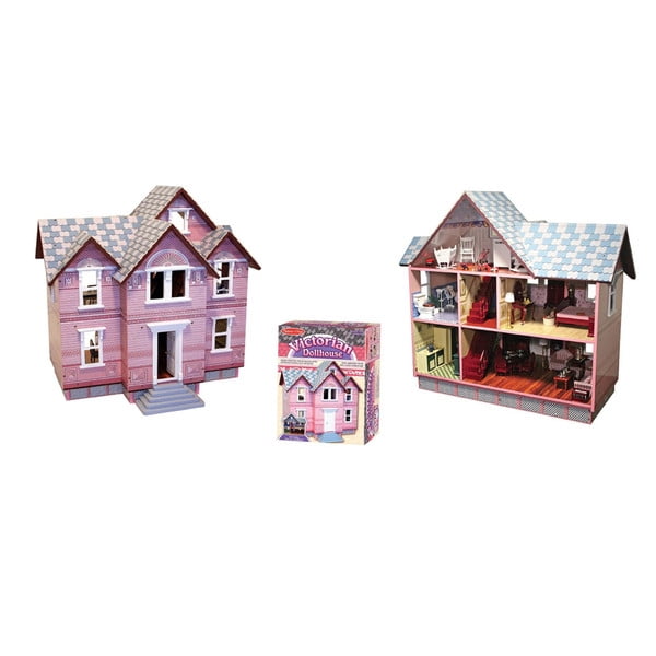 melissa and doug heirloom victorian doll house
