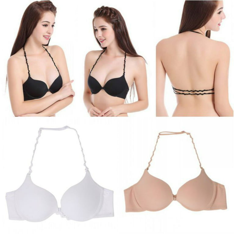 Aboser Daisy Bras for Older Women Push Up Bra No Wire Support Everyday Bras  Comfy Breathable T-shirt Bras Flex Fit Lift Bralettes Smoothing Lightly