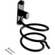 thumbnail image 1 of Soporte para secador de pelo montado en la pared Soporte para secador de pelo con pegamento y tornillos, negro, 1 pieza. TUNC Sencillez, 1 of 4