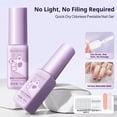 thumbnail image 3 of AGIUFGS Peel-off Nail Gel 10ml, Festive Holiday Designs, for Home Use, 3 of 10
