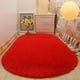 thumbnail image 5 of Fiudx Alfombra Ovalada, Lujosa Alfombra En Tacto de Seda, Manta Lavable para Dormitorio, Alfombra Antideslizante para Salón, Solución para Decorar El Pasillo, Diseño Seguro para Toda La Familia, Una, 5 of 5
