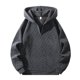 thumbnail image 1 of WILLBEST Sudaderas para Hombre, Sudadera con Capucha y Media Cremallera para Otoño e Invierno, Suéter Informal Holgado De Talla Grande y Ajustado XGrande, 1 of 3