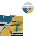 thumbnail image 5 of Yayeee Shower Curtain with Hooks 72"x72" Waterproof Fabric Bathroom Hanging Decor, Yellow Glasses, 5 of 5