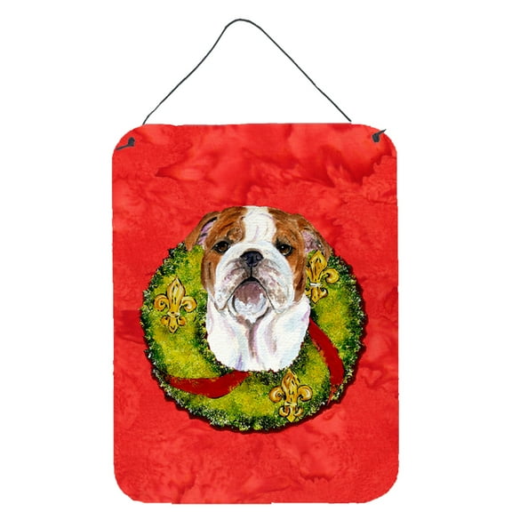 Bulldog English Aluminium Metal Wall or Door Hanging Prints