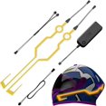 thumbnail image 1 of Motorcycle Helmet Light Strip, Warning Led Motorbike Lights For Night Driving, Helmets Led Light For Motorcycle, Bike Helmets, 1 of 5